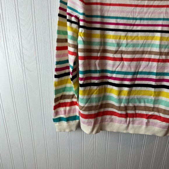 Talbots Petites Stripe Long sleeve sweater size Large‎ Petite - Picture 3 of 5